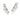 BLACK RHODIUM EARRING WITH ZIRCONIA