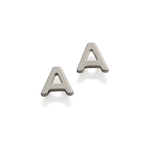 BLACK RHODIUM EARRING
