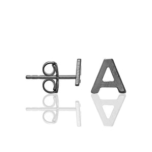 BLACK RHODIUM EARRING