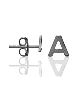 BLACK RHODIUM EARRING