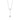 BLACK RHODIUM CHAIN WITH CRYSTAL AND ZIRCONIA
