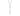 BLACK RHODIUM ETERNITY Y-NECKLACE
