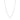 BLACK RHODIUM CHAIN WITH ZIRCONIA