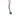 BLACK RHODIUM HOPE NECKLACE