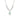 BLACK RHODIUM CHAIN WITH CRYSTAL
