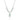 BLACK RHODIUM CHAIN WITH CRYSTAL
