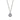 BLACK RHODIUM PENDANT WITH ZIRCONIA