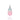 BLACK RHODIUM BICOLOR PENDANT IN PINK AND BLUE
