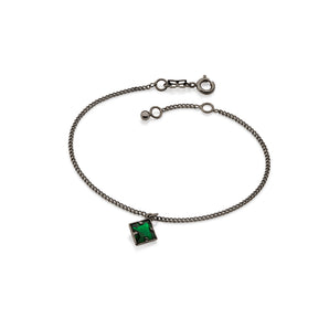 BLACK RHODIUM HOPE BRACELET