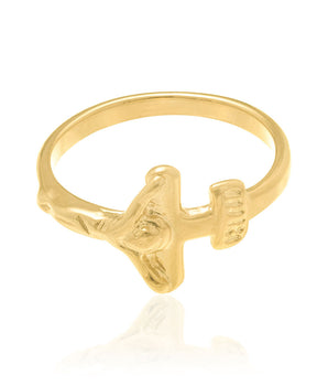 GOLD PLATED RING