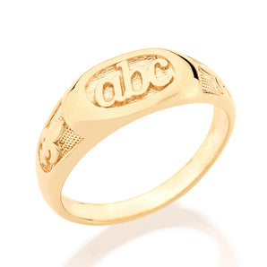 GOLD PLATED KID'S RING