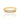 GOLD RING WITH ZIRCONIA