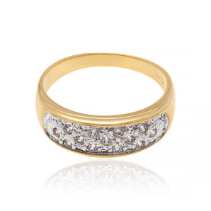 GOLD PLATED RING