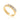 GOLD HALF WEDDING RING WITH CRYSTALS