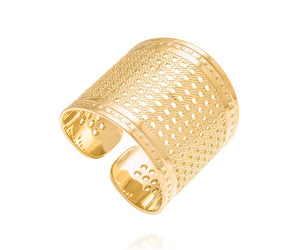 GOLD PLATED RING