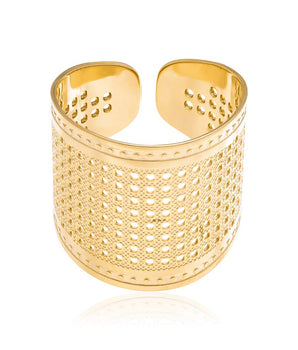GOLD PLATED RING