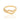 GOLD RING WITH ZIRCONIA