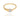 GOLD RING WITH ZIRCONIA