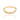 GOLD RING WITH ZIRCONIA