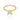 GOLD RING WITH ZIRCONIA