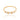 GOLD RING WITH ZIRCONIA
