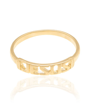 GOLD PLATED RING