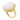 GOLD RING WITH ZIRCONIA AND STONE