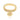GOLD RING WITH ZIRCONIA