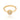 GOLD RING WITH ZIRCONIA