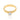 GOLD RING WITH ZIRCONIA