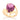GOLD RING WITH CRYSTAL