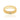 GOLD RING WITH ZIRCONIA