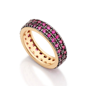 GOLD RING WITH ZIRCONIA