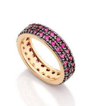 GOLD RING WITH ZIRCONIA