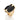GOLD RING WITH STONE