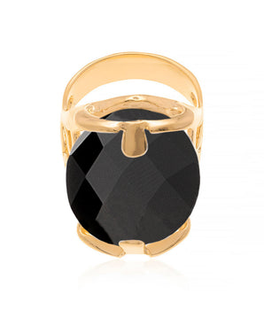 GOLD RING WITH STONE