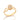 GOLD RING WITH ZIRCONIA