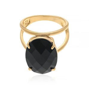 GOLD RING WITH STONE
