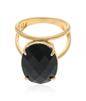 GOLD RING WITH STONE