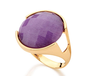 GOLD RING WITH STONE