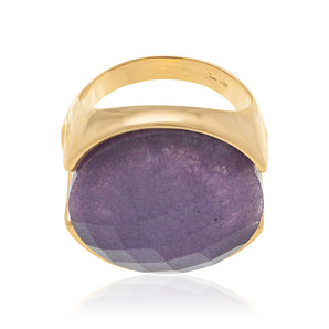 GOLD RING WITH STONE