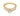 GOLD RING WITH ZIRCONIA