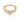 GOLD RING WITH ZIRCONIA