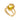 GOLD RING WITH CRYSTAL