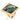 GOLD RING WITH CRYSTAL AND ZIRCONIA