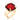 GOLD RING WITH CRYSTAL