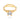 GOLD RING WITH ZIRCONIA