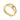 GOLD RING WITH CRYSTAL