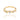 GOLD RING WITH ZIRCONIA