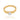 GOLD RING WITH ZIRCONIA